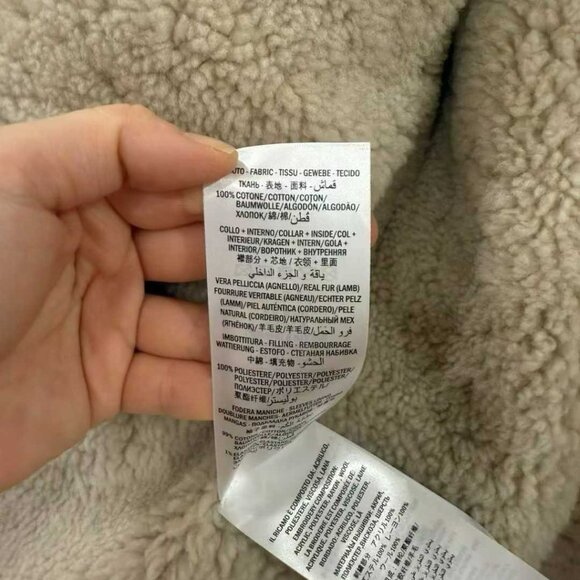 NWT Authentic Gucci Gucci Shearling-Lined Embroidered Denim Jacket - Picture 5 of 5